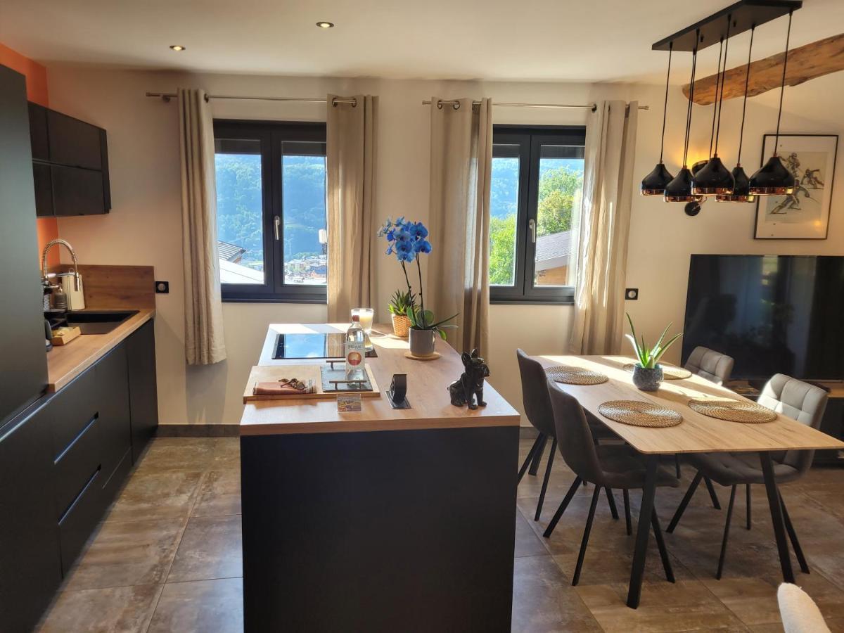 Giteduruisseau73, Heart Of French Alps Paradiski, Maison Entiere 80M2 Au Calme, 2 Chambres 2 Salles De Bain Avec Terrasse Et Garage Bourg-Saint-Maurice Zewnętrze zdjęcie
